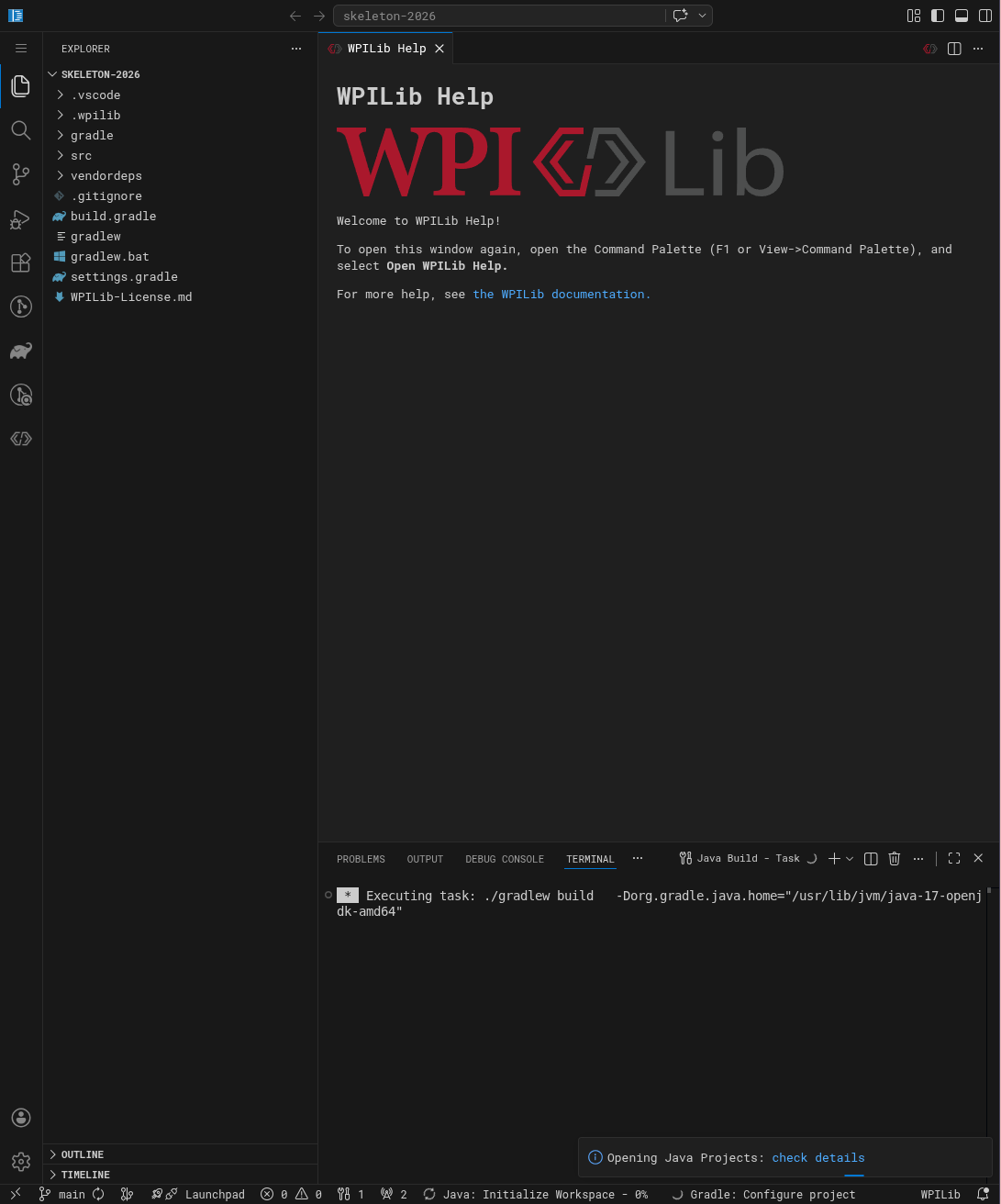 VS Code welcome page running in a browser tab
